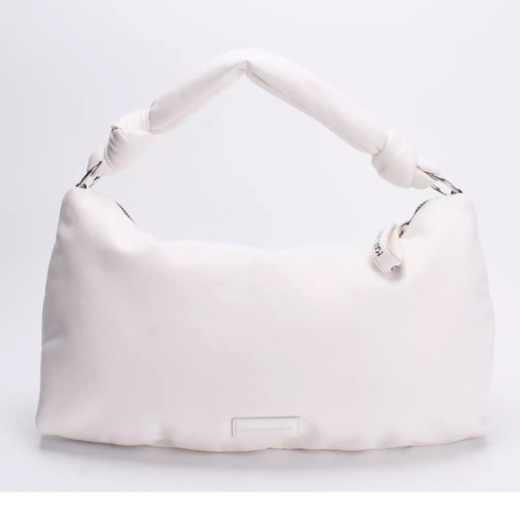 EUC Karl Lagerfeld K/Knotted padded shoulder bag - Picture 1 of 11